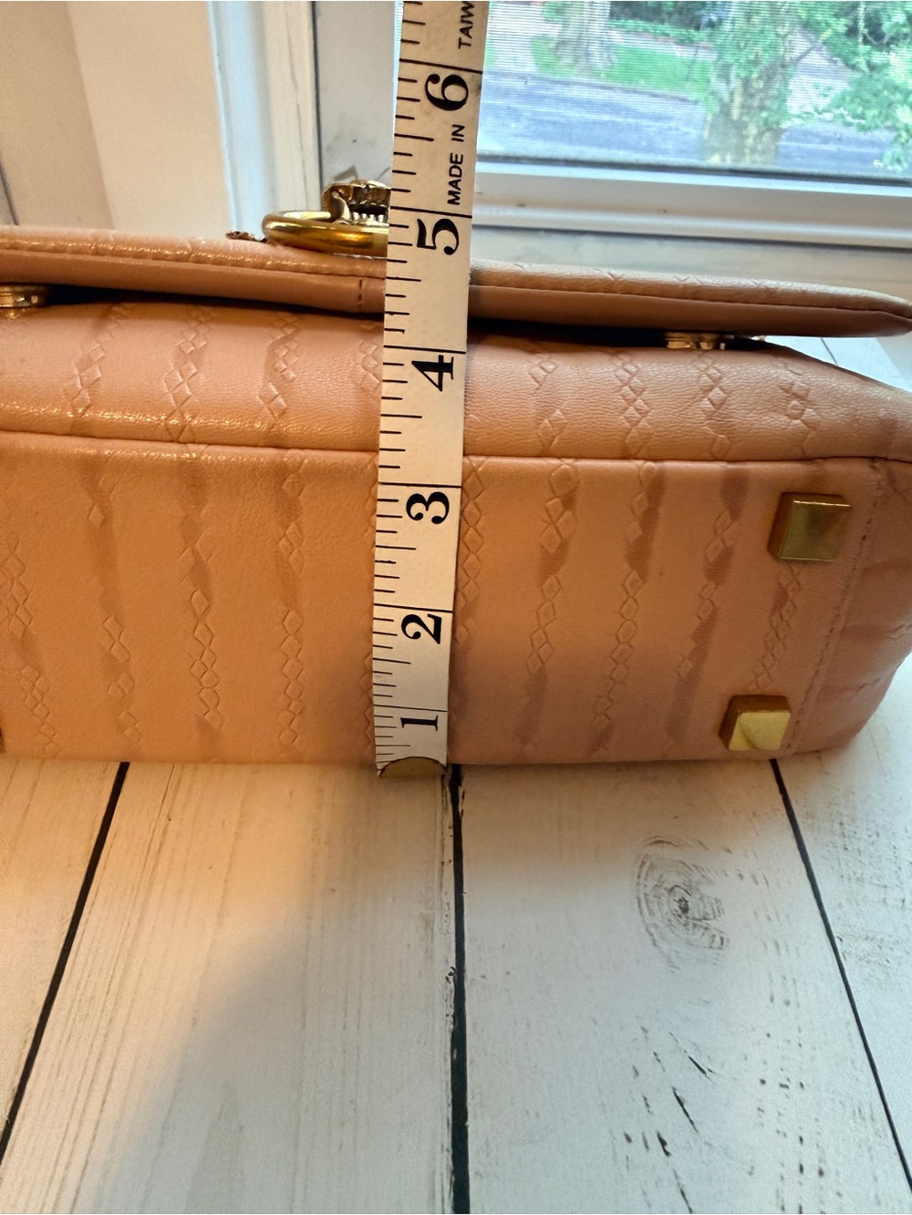 Sharif | Lion’s Gate Pink Leather Shoulder/Crossbody Bag - Picture 12 of 15